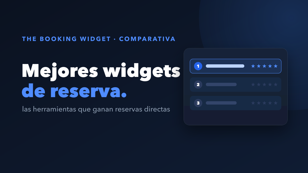 Los mejores widgets de reserva directa para alquileres de corta estancia (2026)