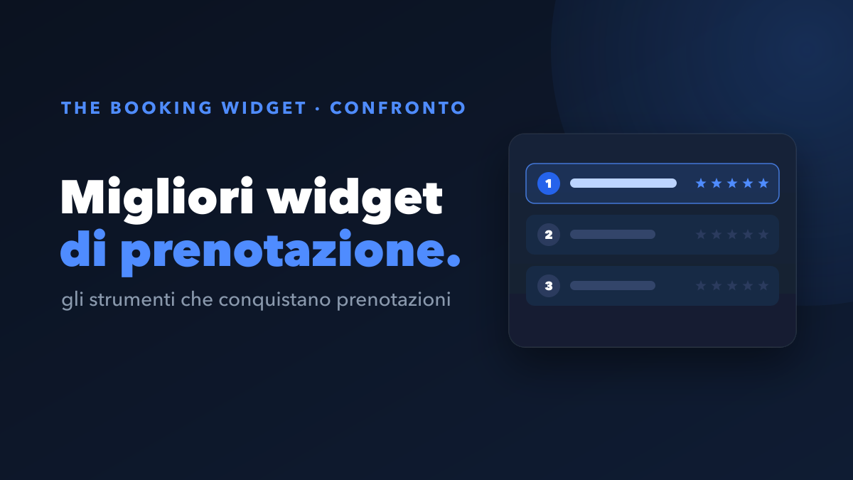 I migliori widget di prenotazione diretta per gli affitti brevi (2026)