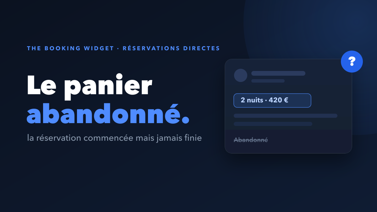 Qu'est-ce qu'un panier abandonné en location courte durée ? (Et comment le récupérer)
