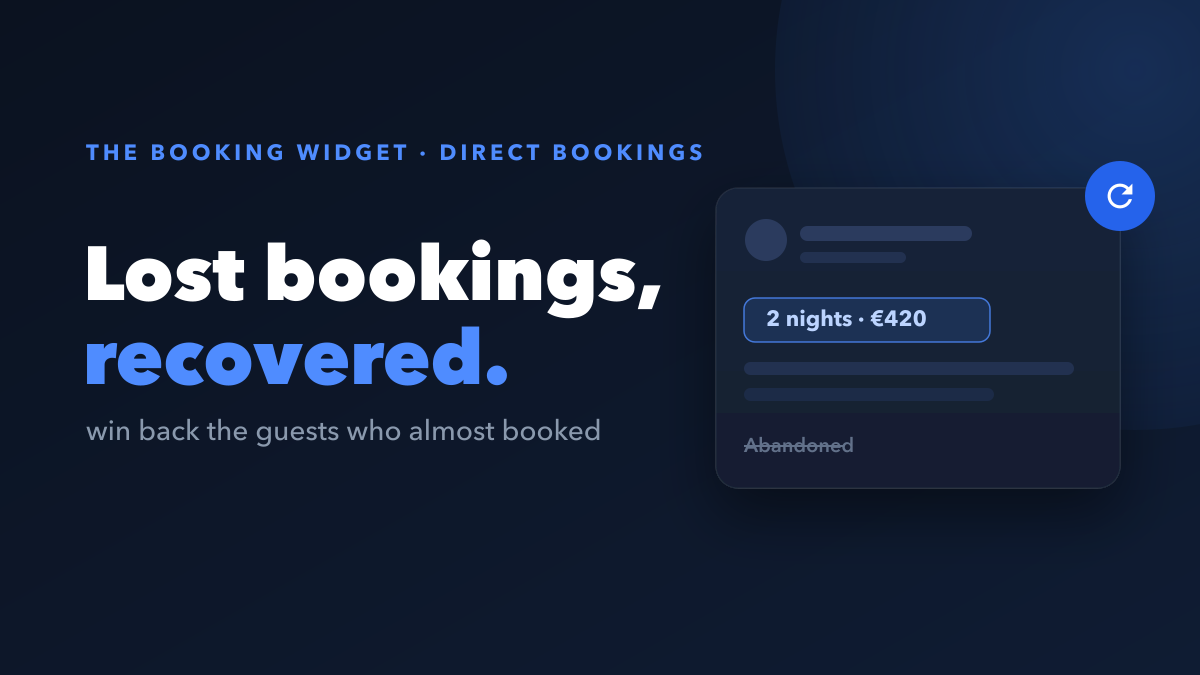 How to Recover the Direct Bookings You're Losing Every Week