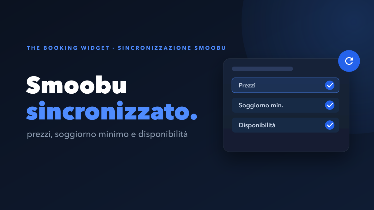 Sincronizza il tuo account Smoobu con un sito di prenotazione diretta migliore